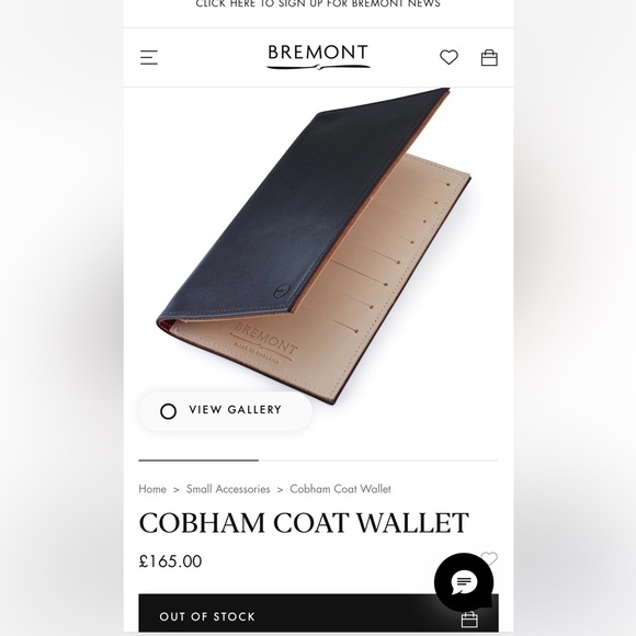 Brand new Bremont wallet - Picture 9 of 9